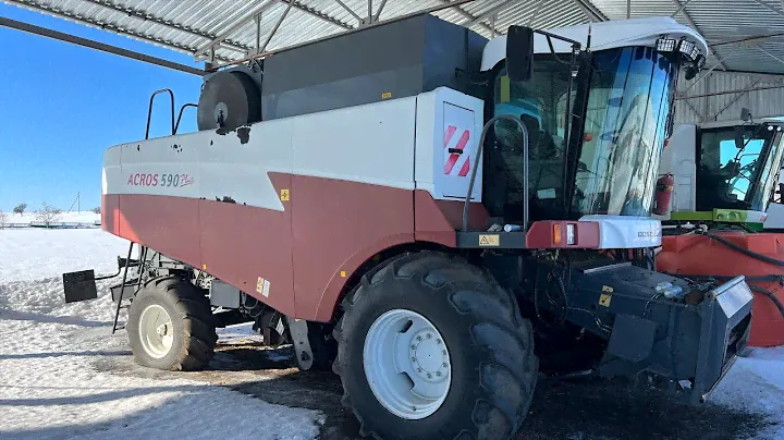 Продажа Комбайна Акрос 590 Plus с жаткой 7 м