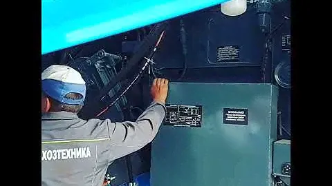 Комбайн Агромаш 4000 ввод в эксплуатацию
