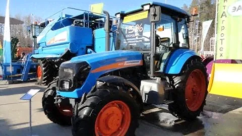 New Russian tractor Agromash 85TK ///Трактор Агромаш 85ТК
