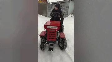 Модернизация Агромаш МТ-110. Российская резина! GRUBERG гребет!
