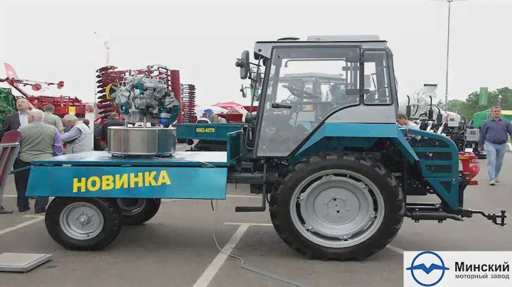 Трактор Т-16 (попрошайка) - ММЗ-30ТД, второе рождение